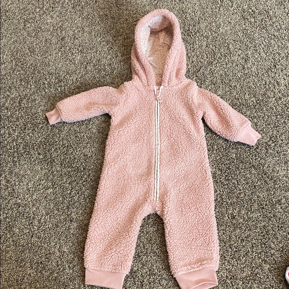 Carter’s Baby Girl Winter Sleeper Bundle 6 Months - Picture 3 of 10